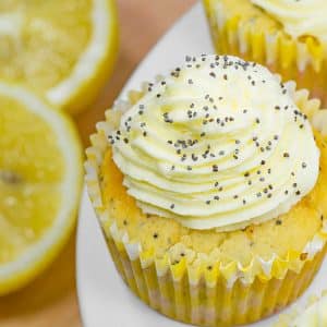 Keto Lemon Poppyseed Muffins Recipe. This easy cupcake recipe is a delicious sugar free and gluten free treat. They are sweet, zesty and healthy.