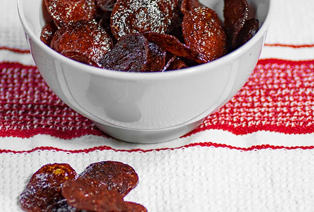 Keto Pepperoni Chips Recipe