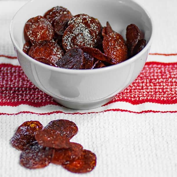 Keto Pepperoni Chips Easy LowCarb Snack "1 Ingredient Recipe"