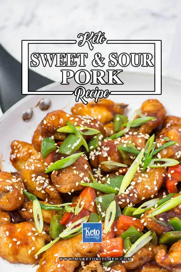 Deliciously easy to make Keto Sweet and Sour Pork Recipe