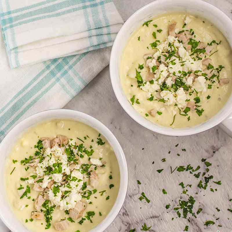 Cauliflower Chicken Soup Recipe