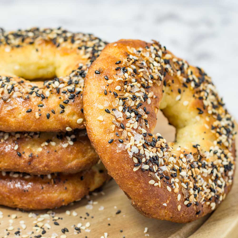 Keto Bagels Recipe - Best Low-Carb Version - Delicious Soft &amp; Fluffy!