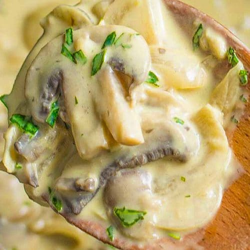 keto mushroom sauce