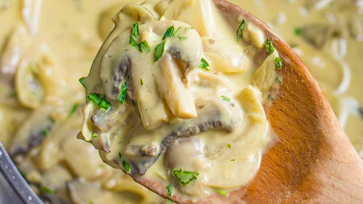 Keto Mushroom Sauce-image