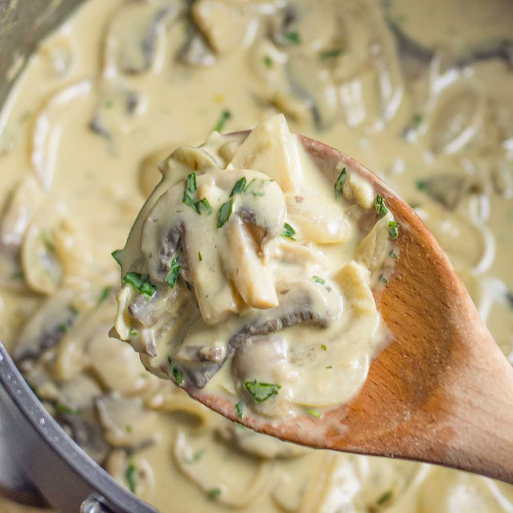 Creamy Keto Mushroom Sauce