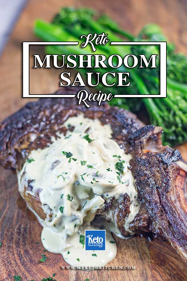 Keto Mushroom Sauce Recipe "Rich & Creamy" Low-Carb Condiment