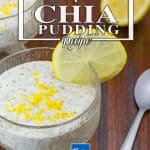 Nutritious keto chia pudding.