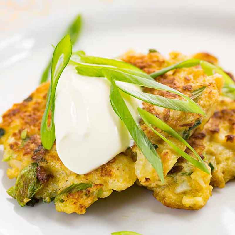 Cauliflowe Latkes Recipe