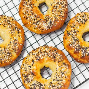 Keto bagels.