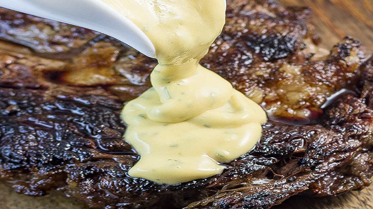 Keto Bearnaise Sauce Homemade-image