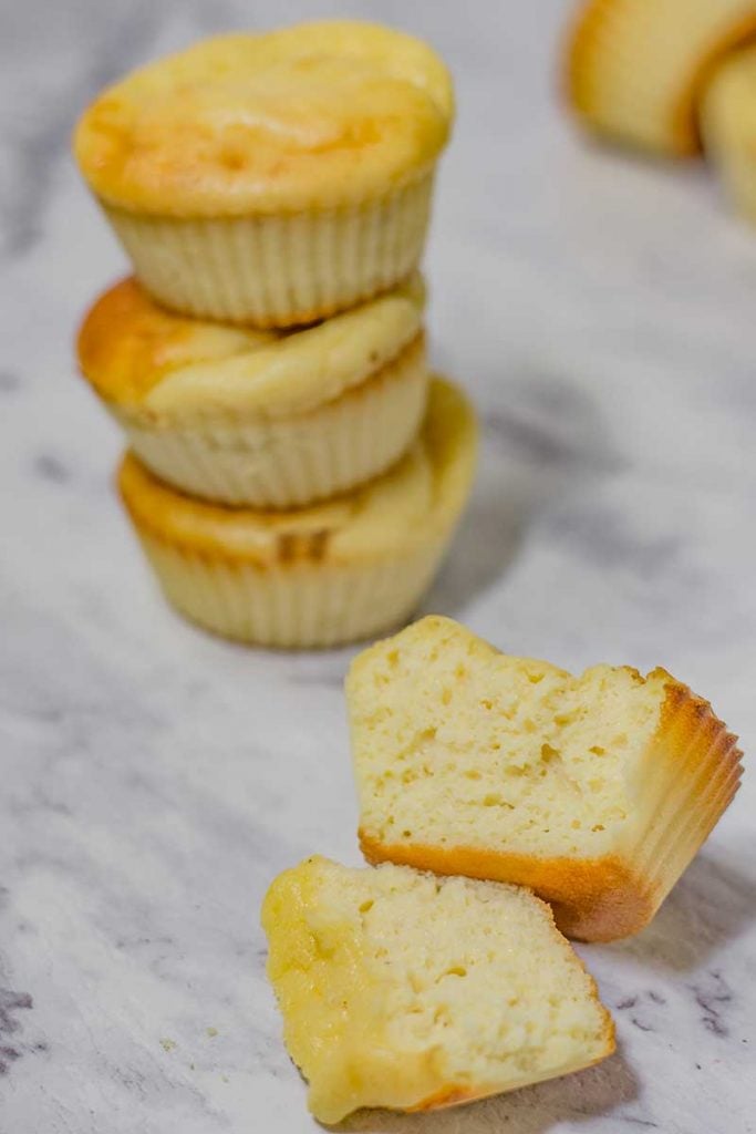 Moist Keto Vanilla Muffins