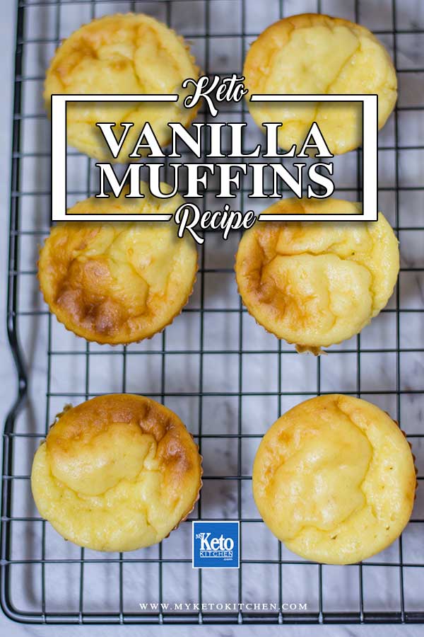 Easy Keto Vanilla Muffins Recipe