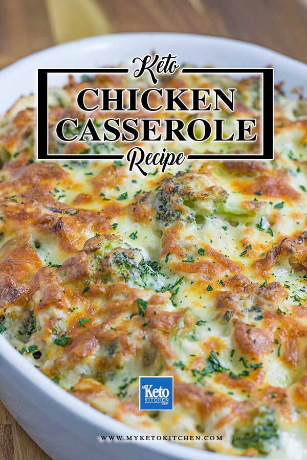 Keto Chicken Broccoli Casserole - " Cheese & Creamy ...