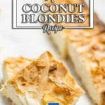The best keto coconut blondies recipes.