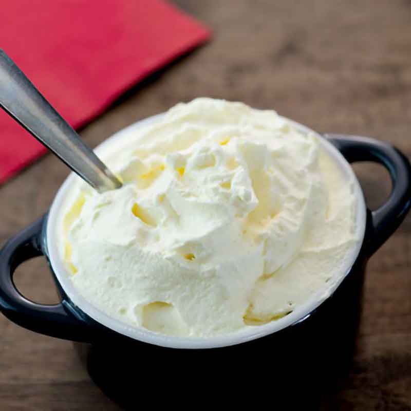 Whipped Cream Dessert Recipe