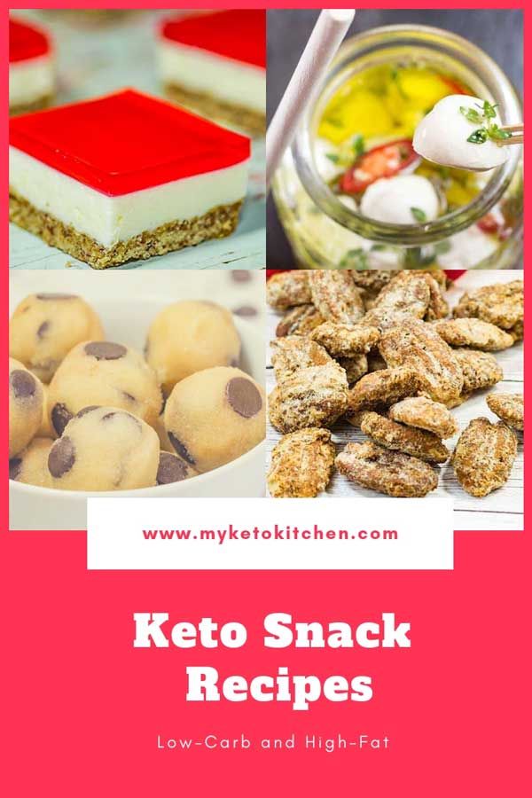 Keto Snacks Recipes List