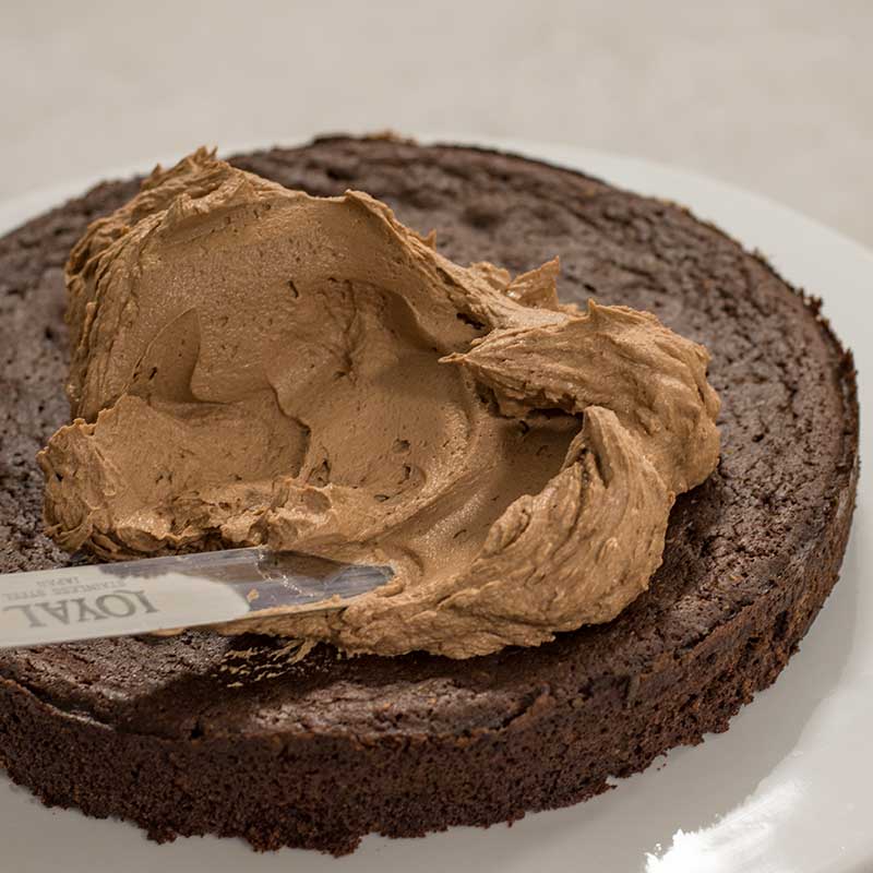 Frosting Keto Chocolate Cake