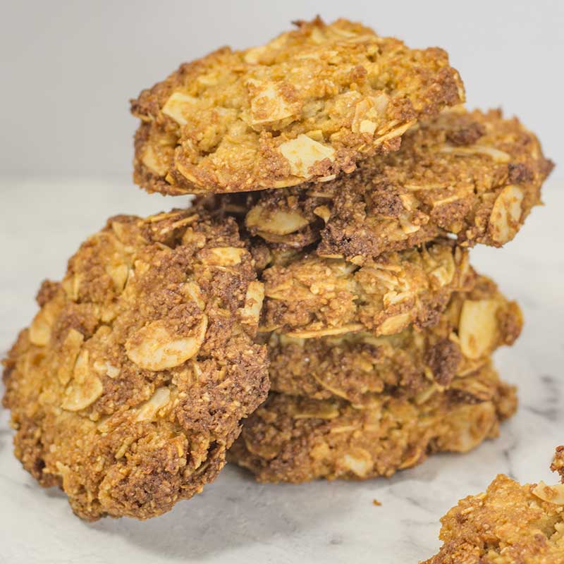 How to make Keto Anzac Cookies