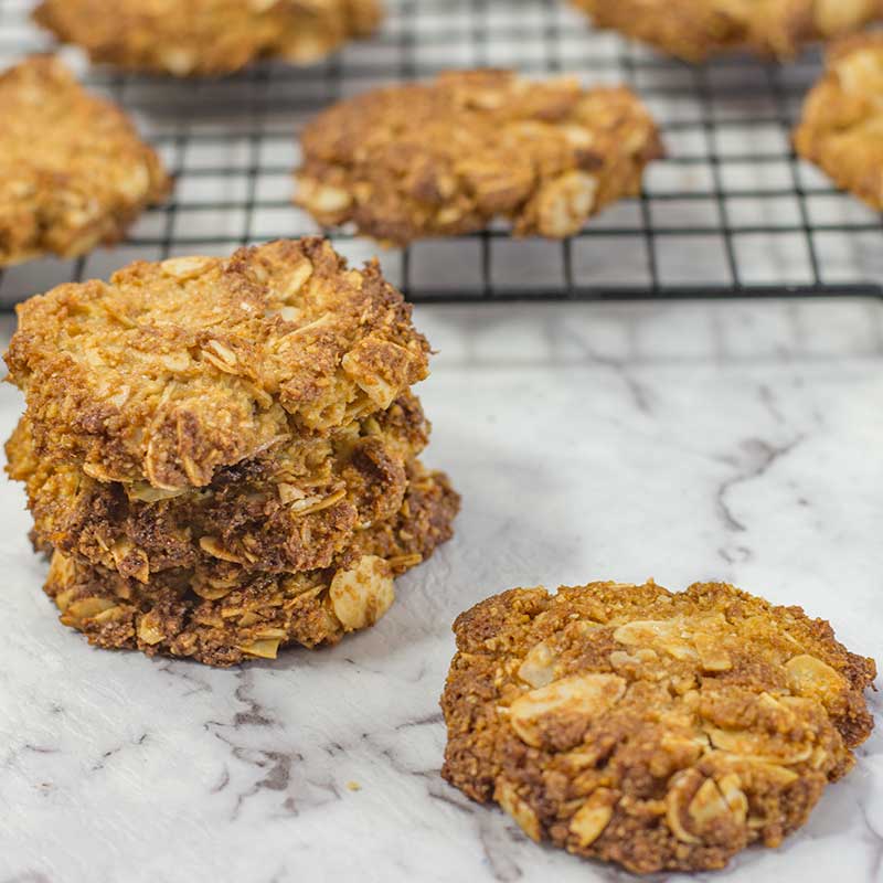 Keto Anzac Cookies