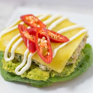 Keto Mexican Chicken Burgers