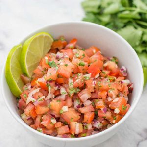 Keto Pico De Gallo - Simple Mexican Salsa recipe