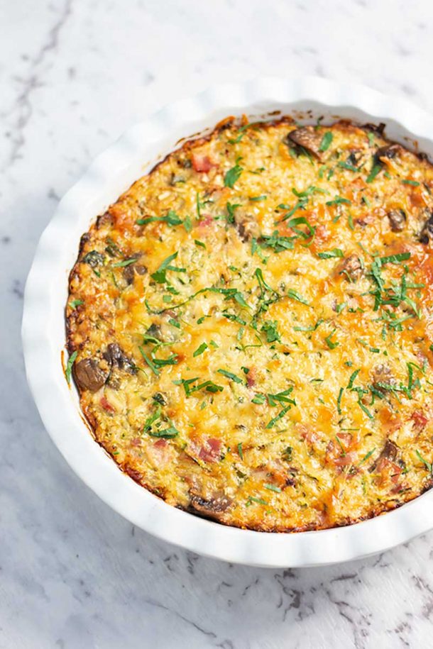 The Best Cauliflower Quiche Recipe by My Keto Kitchen