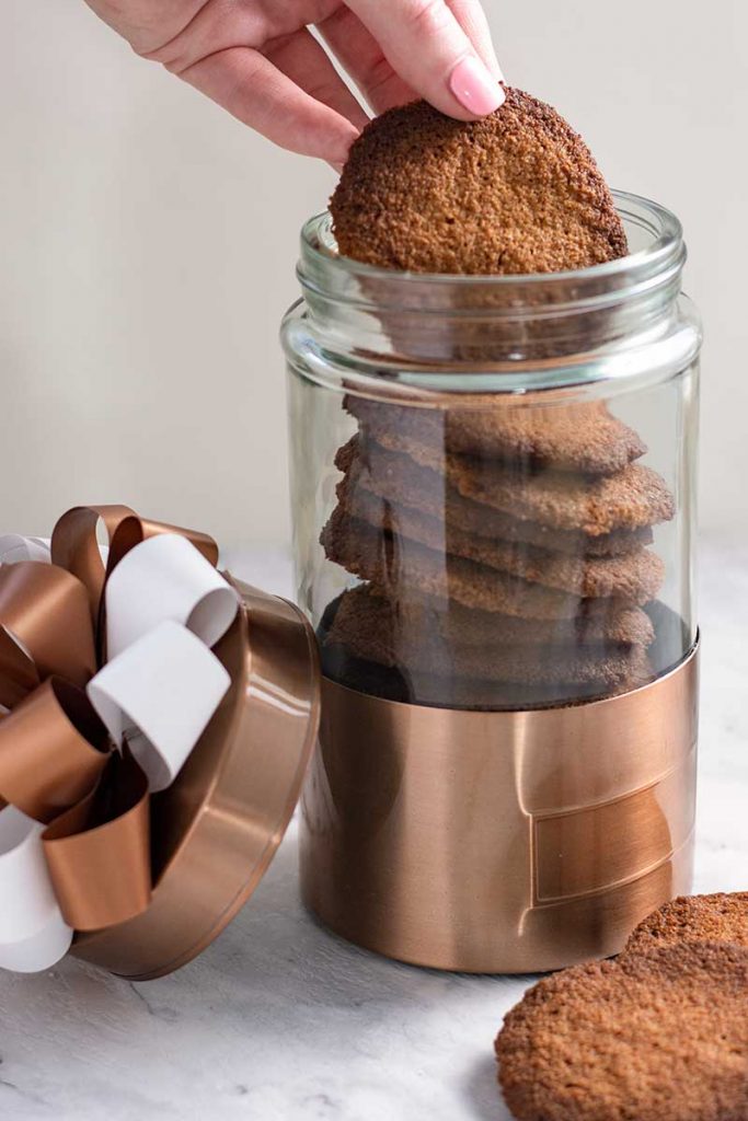 How to make Keto Ginger Snap Cookies