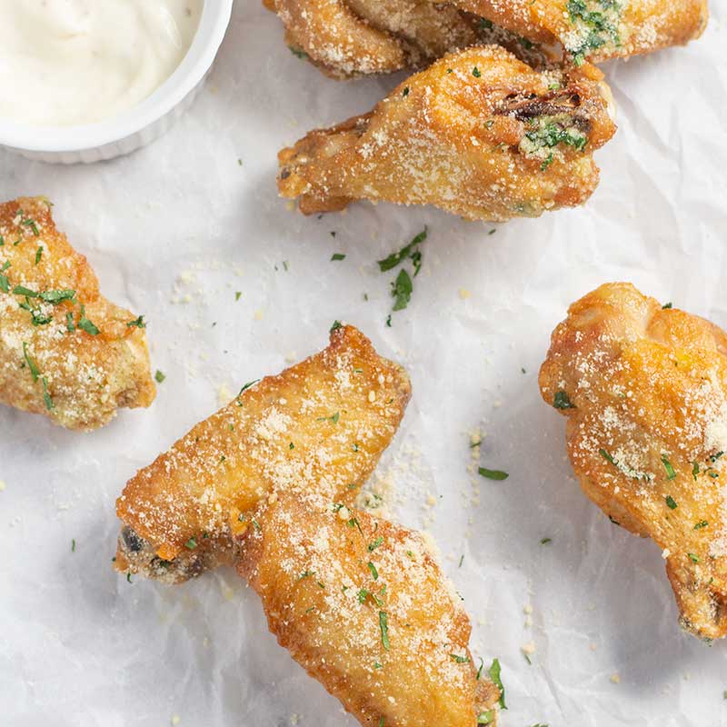 How to make Keto Parmesan Chicken Wings