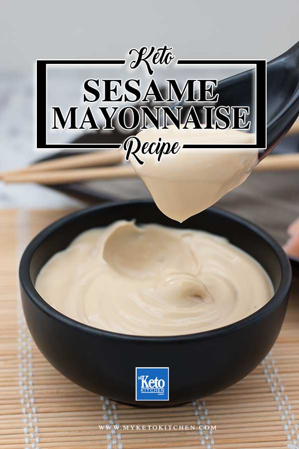 How to make Keto Sesame Mayonnaise