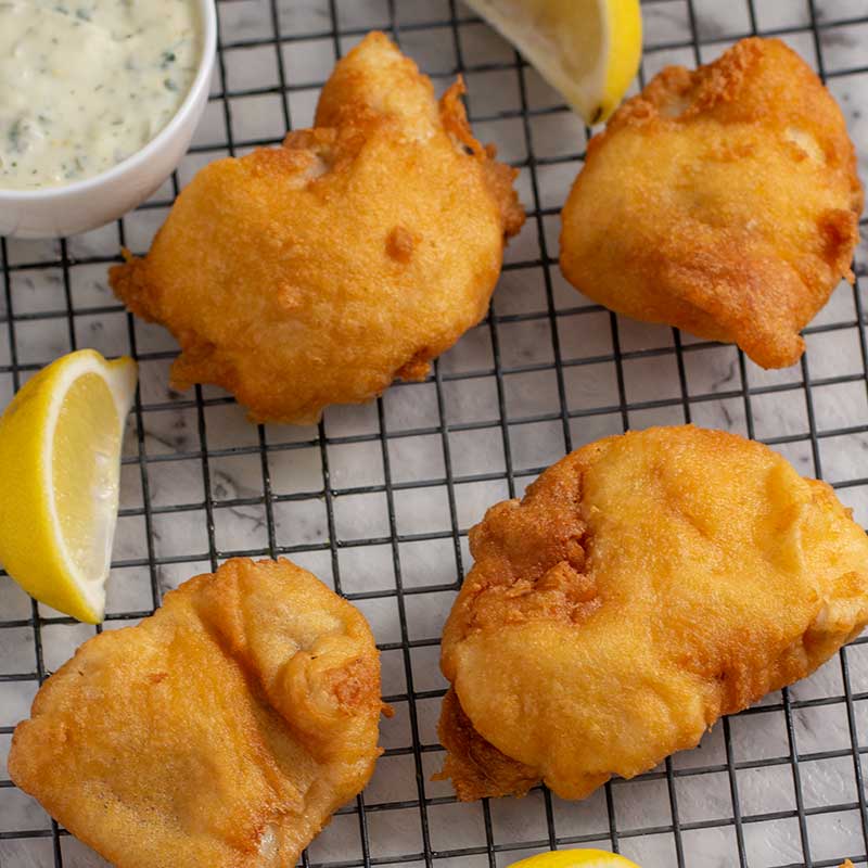 Keto Battered Fish - easy fried fish recipe