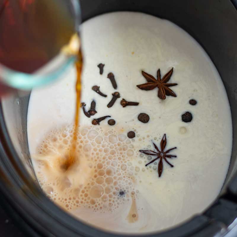 Keto Chai Latte Ingredients
