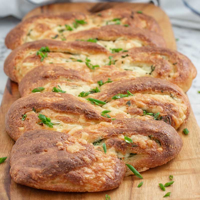 Keto Cheese Pull Apart Bread