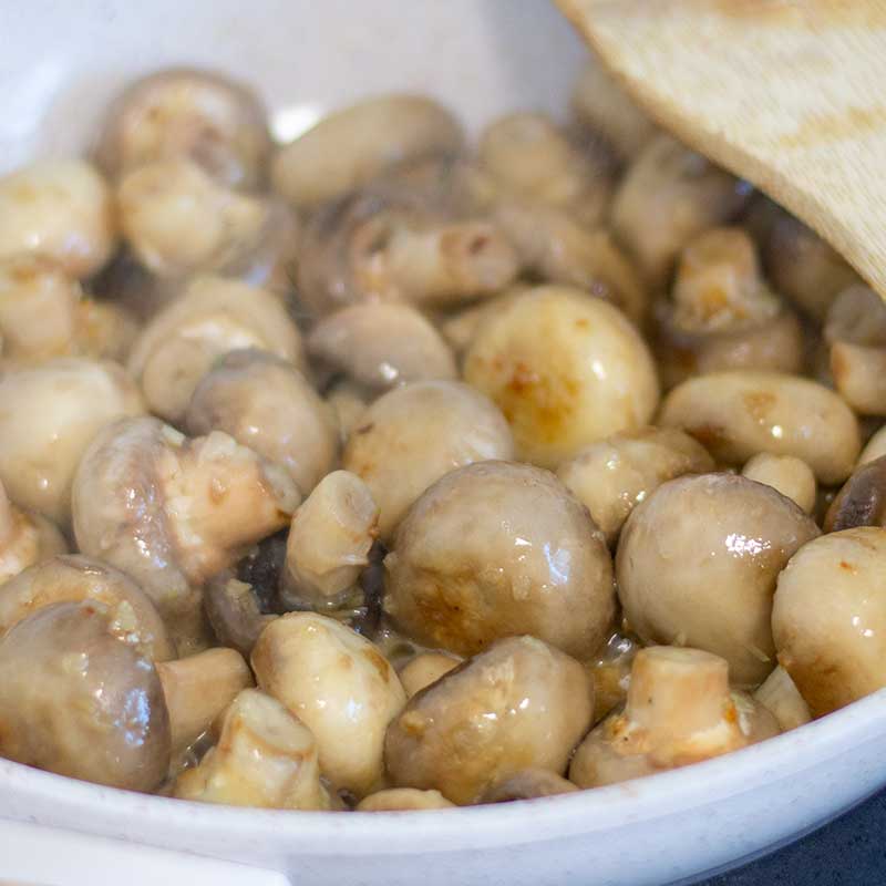 Garlic Butter Mushrooms Ingredients