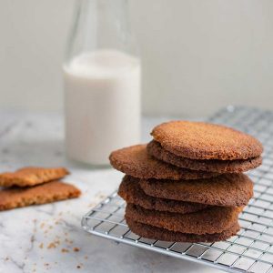 Keto Ginger Snap Cookies