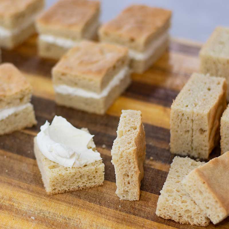 Keto Lamingtons Ingredients - delicious sugar free, gluten free cakes