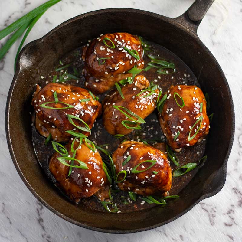 Keto Teriyaki Chicken Ingredients