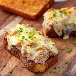 Tuna Melts Recipe - Toasted Sandwich with Cheese