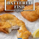 Keto Crispy Battered Fish - easy crispy fried fish recipe