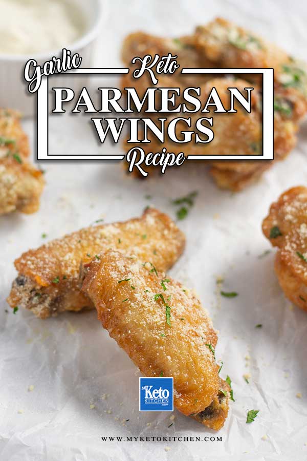 Low Carb Garlic Parmesan Chicken Wings