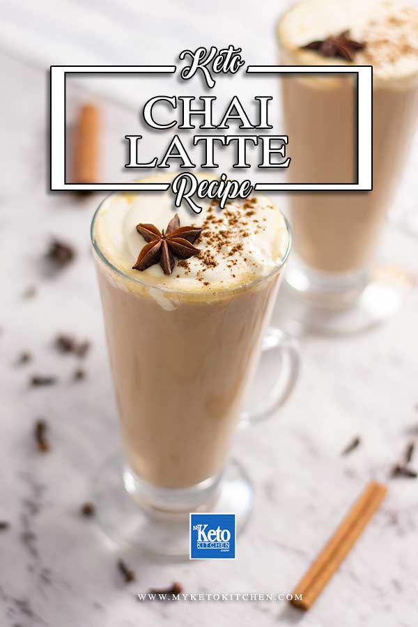 Sugar Free Creamy Chai Latte - Keto tea