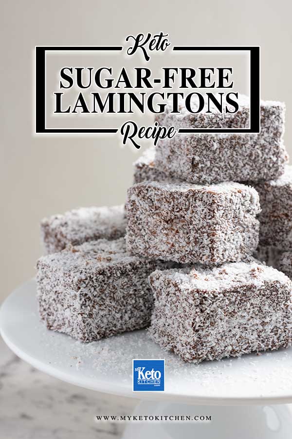 Sugar Free Keto Lamingtons