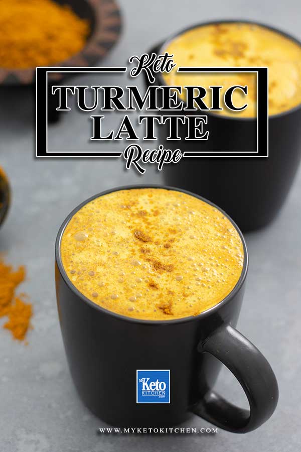 Sugar Free Keto Turmeric Latte