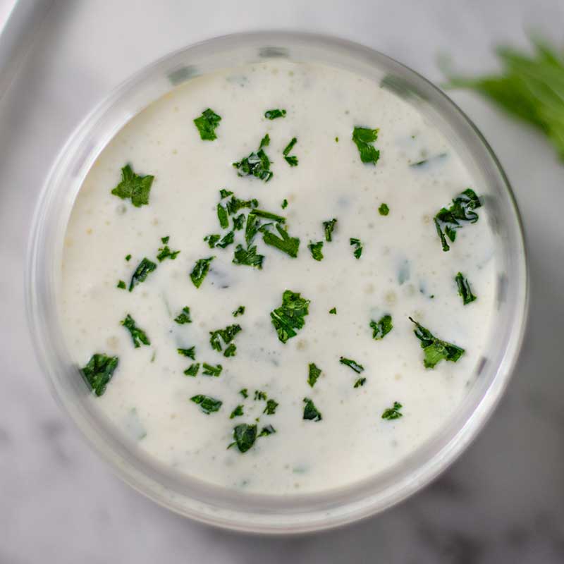 How to make Keto Garlic Sauce - easy Lebanese condiment recipe