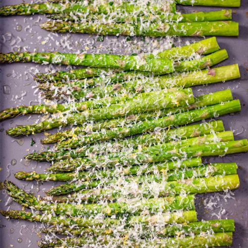 Keto Roasted Asparagus Quick & Easy Low Carb Side Dish