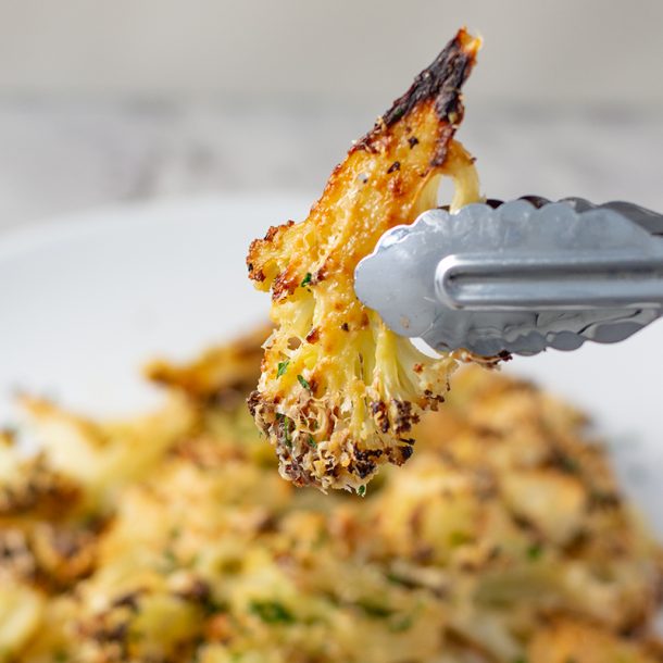 The Best Roast Cauliflower Recipe Crunchy & Cheesy Keto Side Dish