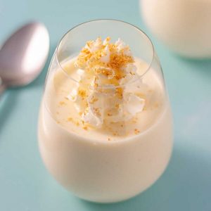 Keto Coconut Mousse - easy sugar free dessert recipe