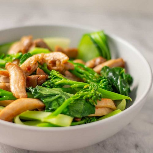 The Best Keto Chicken Stir Fry Recipe - with Super Greens