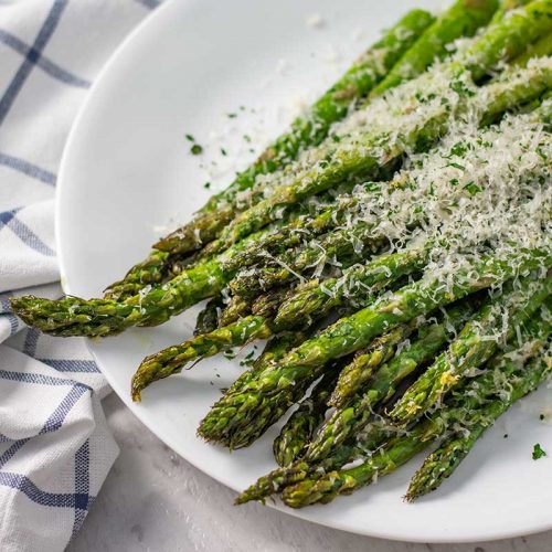 Keto Roasted Asparagus Quick Easy Low Carb Side Dish