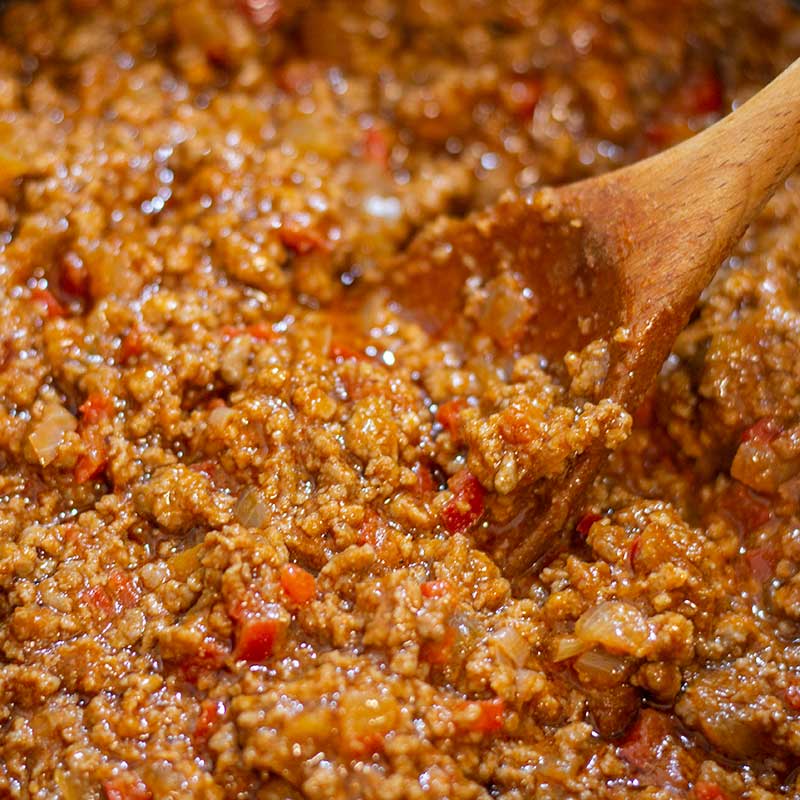 Keto Sloppy Joes Ingredients - easy gluten free sandwich recipe