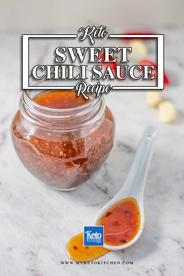 Keto Sweet Chili Sauce - easy sugar-free condiment recipe